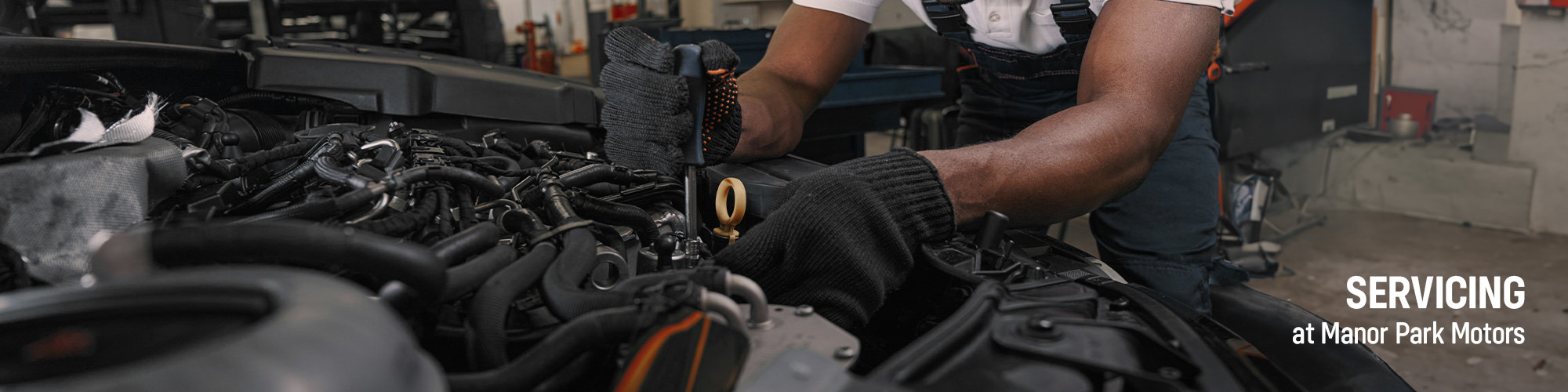 Servicing at Manor Park Motors